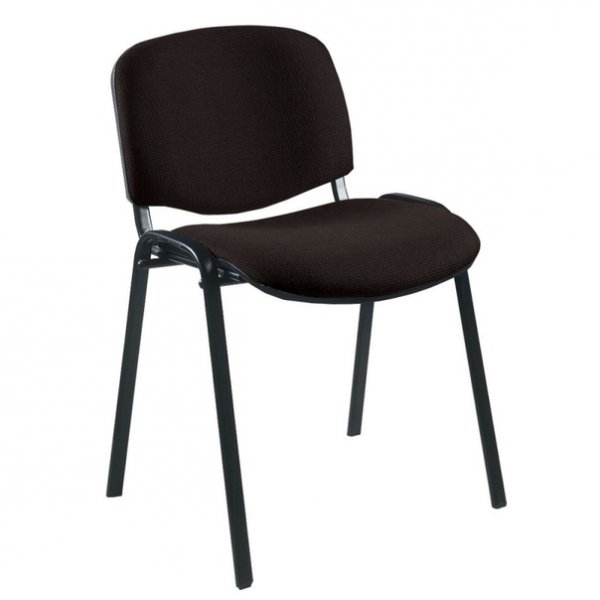 Стул офисный easy chair стандарт черный искусственная кожа металл черный
